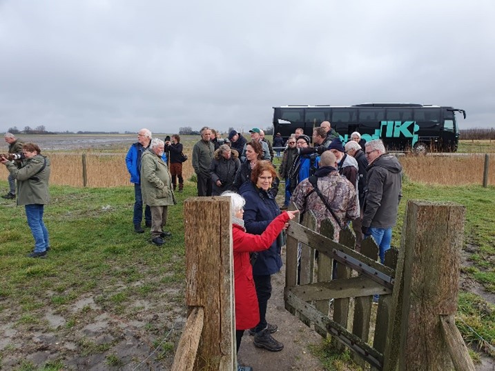 Laatste stop (Ganzenbusexcursie). Foto van Johan Meijer.